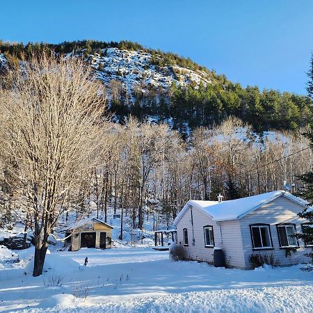 Chalet Falaise By Chalets Nabu Villa Saint-Alexis-des-Monts Eksteriør bilde